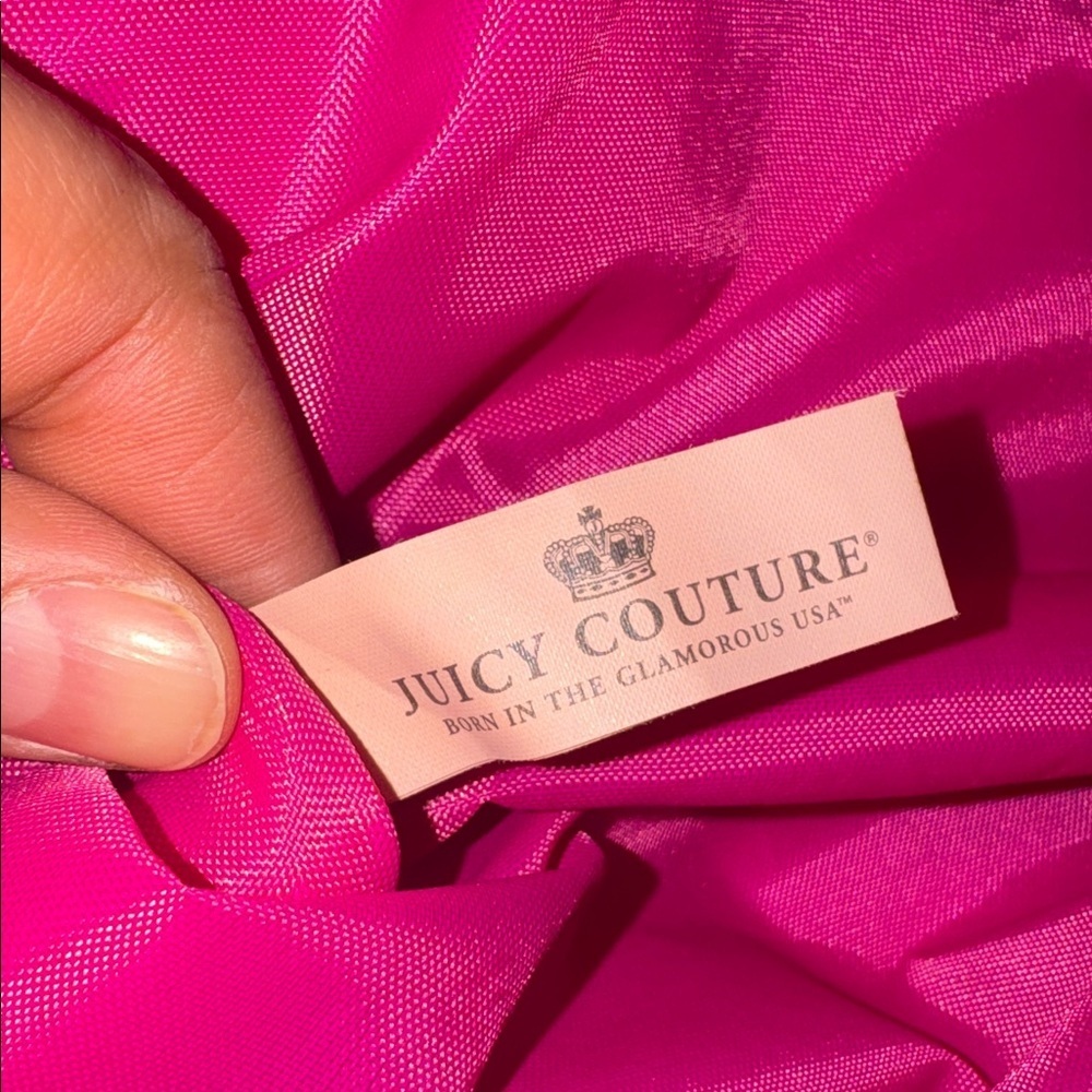 Y2K Rare Juicy Couture Laptop Bag in Pink - Picture 5 of 13